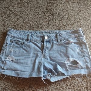 American eagle jean shorts